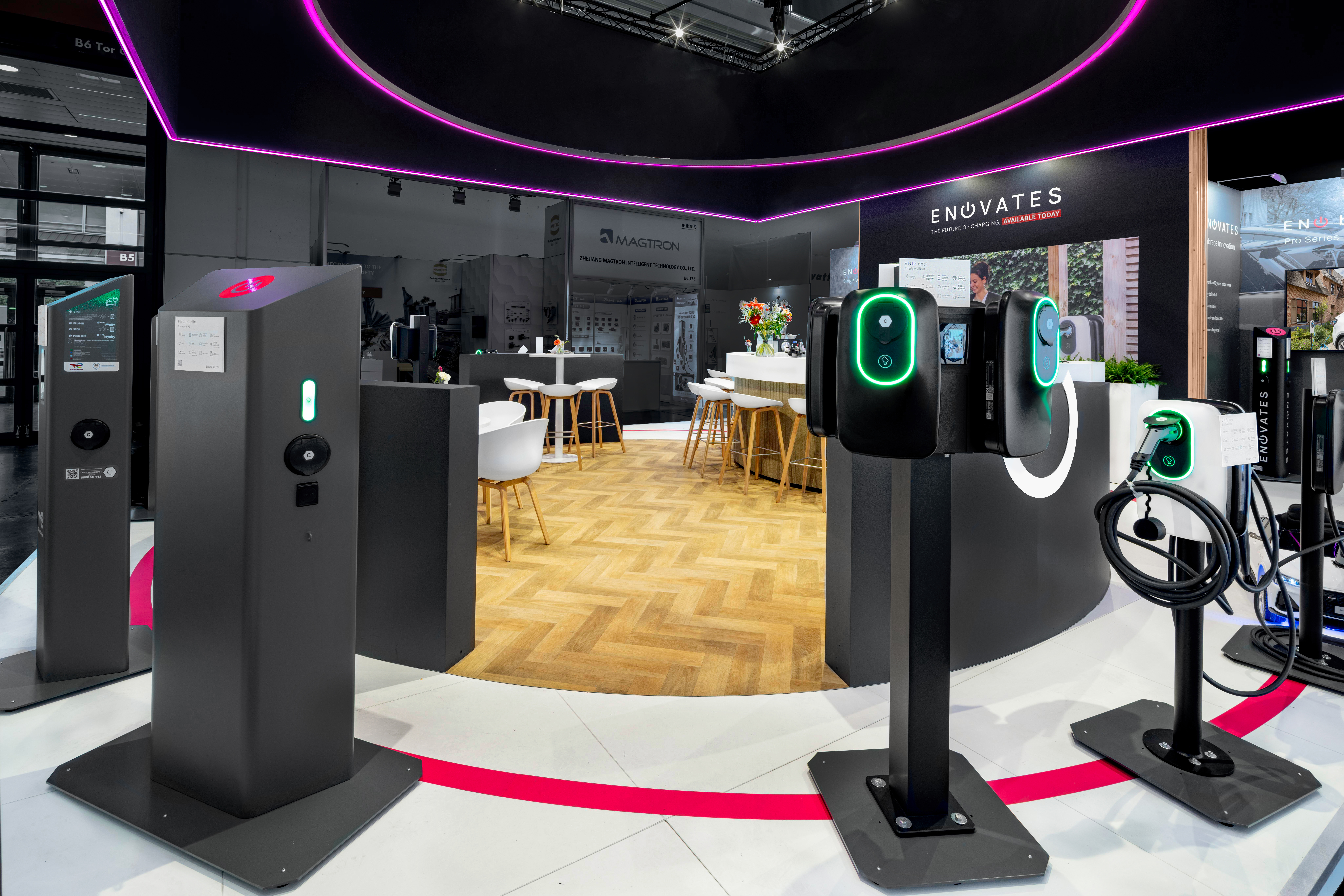 product launch at a trade show