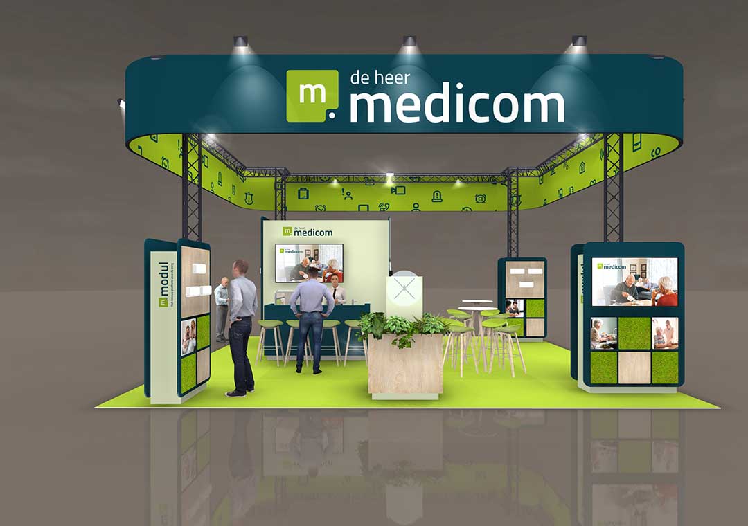 Exhibition Stand De Heer Medicom