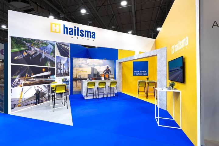 Haitsma beursstand op de Infratech Rotterdam