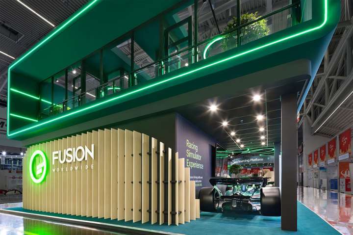 Stand Fusion Worldwide at Electronica Build by Eldee Expo Experts